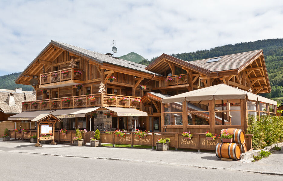 Façade de la La Chaudanne Morzine