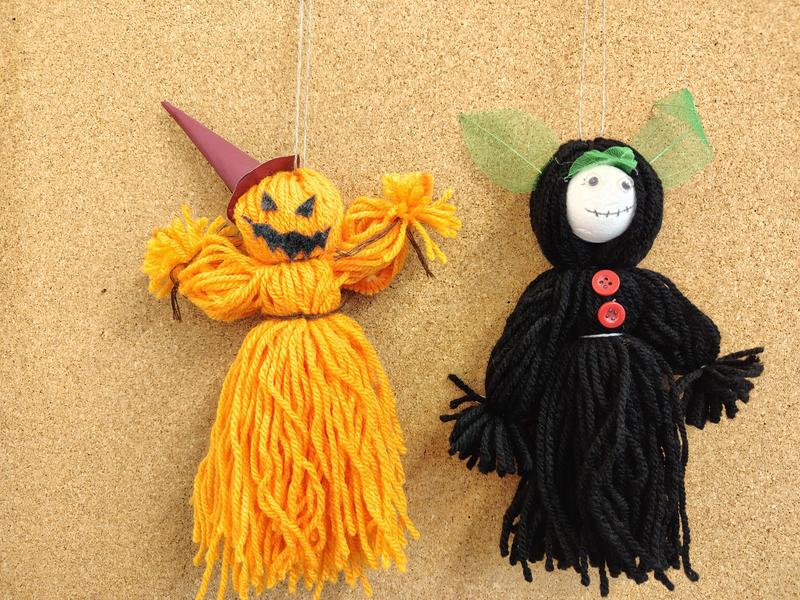 Let's get creative - Making a Halloween doll_Megève