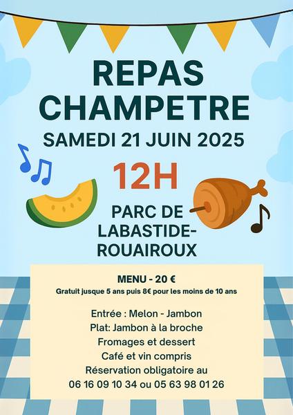 Repas champêtre 