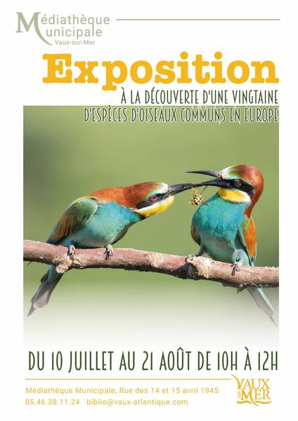 Exposition Les oiseaux communs d'Europe
