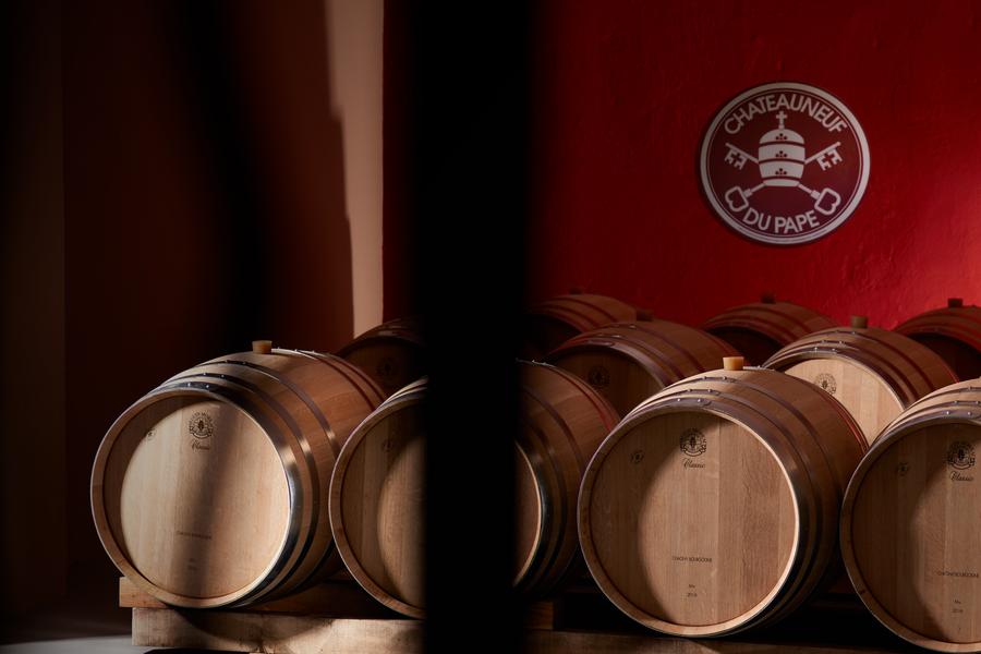 Visite des chais du Cellier des Princes_Courthézon