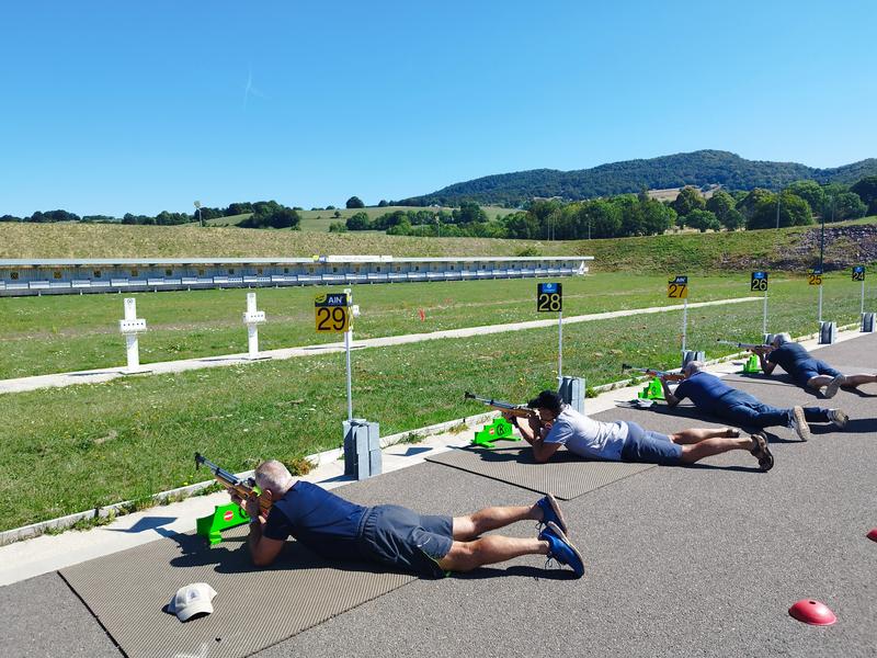 Initiation Biathlon ESF des Plans d'Hotonnes