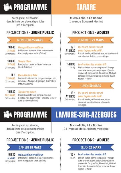 Fête du Court-Métrage - Thizy : Micro-Folie - projections tout public