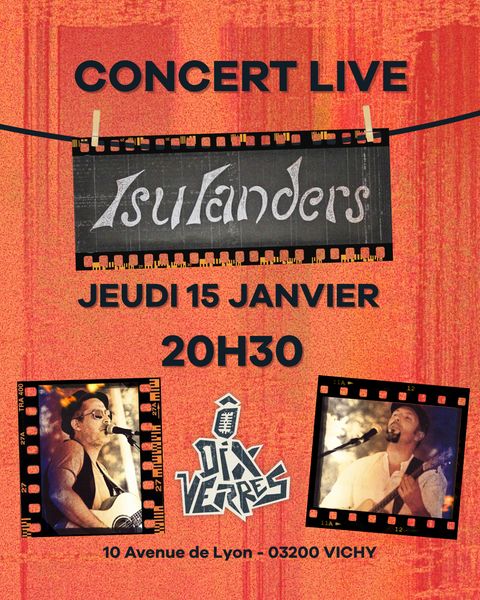 ISULANDERS Concert live