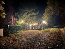 L'entrée est bien illuminée