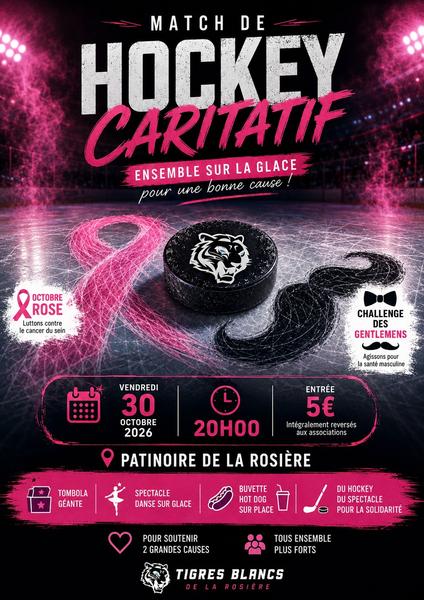 Octobre Rose : Match de Hockey Caritatif