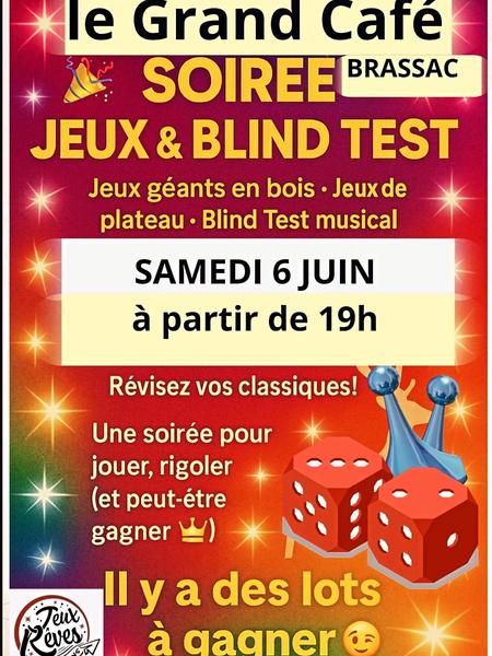 Soirée blind test musical au Grand Café