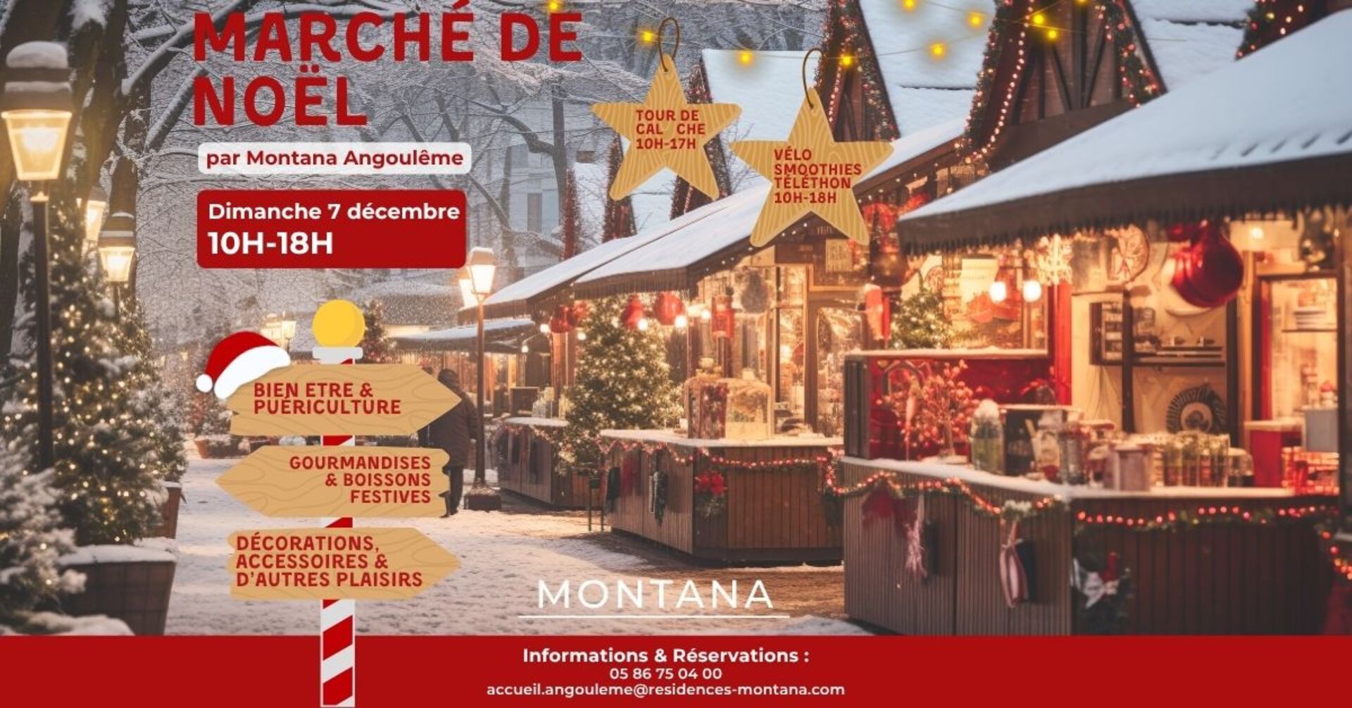 Marché de Noël de la Résidence Montana