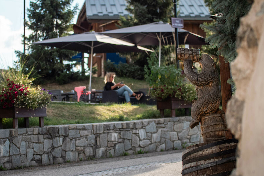 Rue piétonne commerces