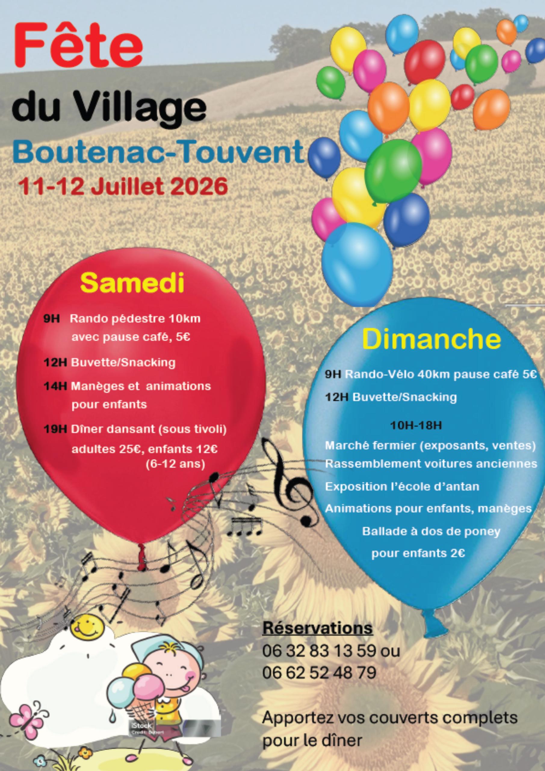 Fête du village et frairie