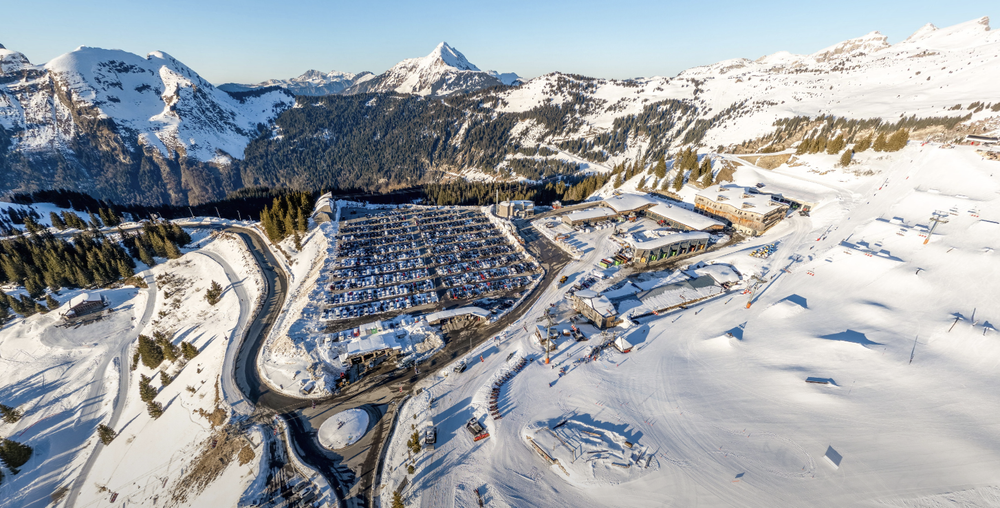 Parking extérieur d'Avoriaz_Avoriaz
