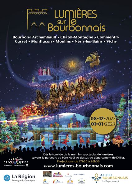 Lumières sur le Bourbonnais • Spécial Noël à Vichy