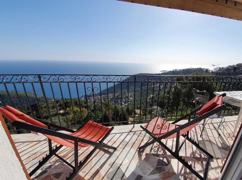 Gîte Villa Bel Horizon-Détente vue mer et jardin-Eze-Gîtes de France des Alpes-Maritimes