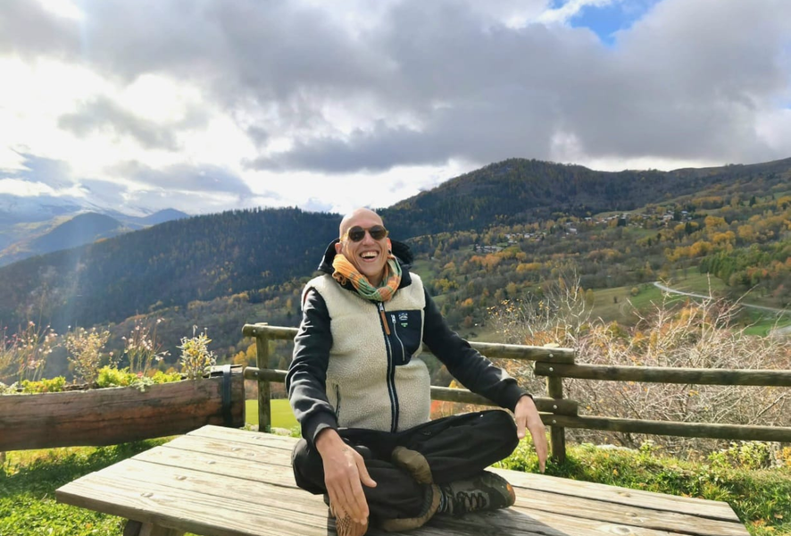 Meditatie van de glimlach met Arnaud Quintaine_La Toussuire