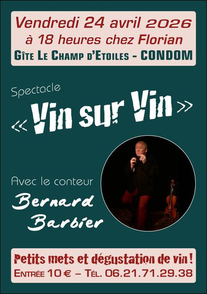 Spectacle "Vin sur Vin"
