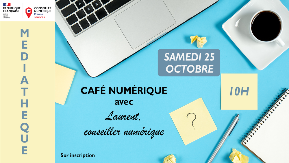 - © Adobe Stock Café numérique avec Laurent, conseiller numérique de la ville de Gap_Gap - © Adobe Stock