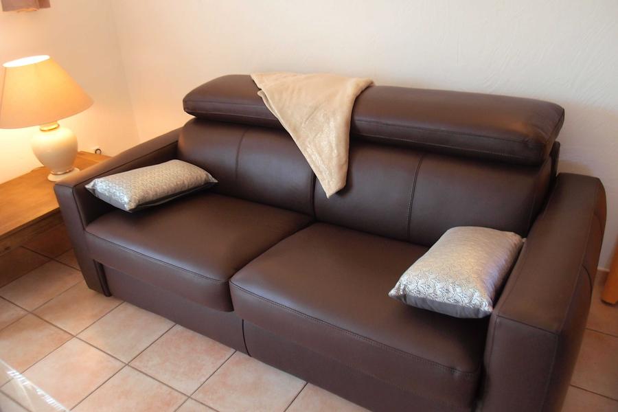 Villa palmeraie Nice® Aspremont 06-Gîte-Canapé convertible-Aspremont-Gîtes de France des Alpes-Maritimes