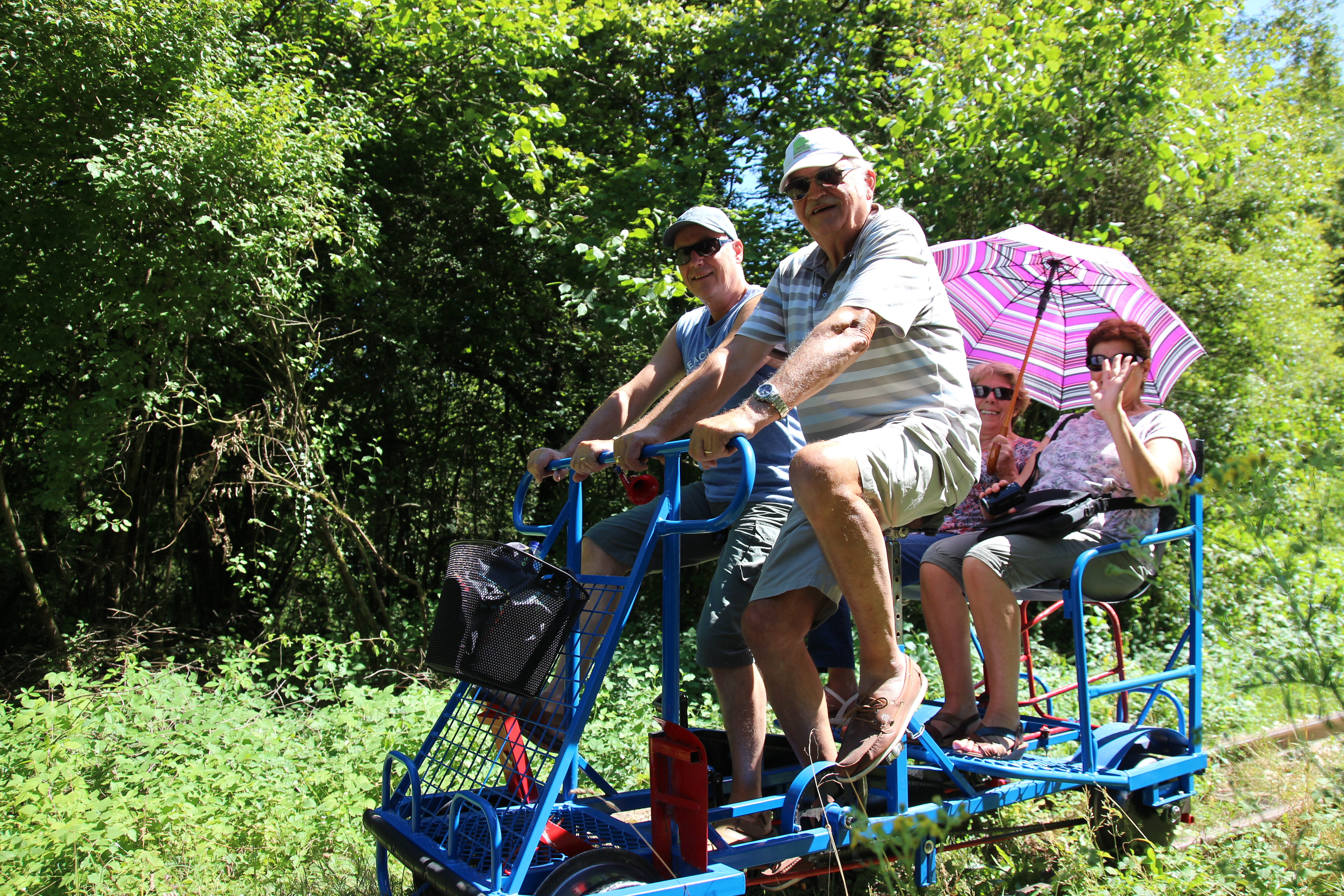 Vélorail, cyclo-draisine