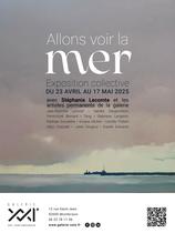 Affiche Expo Allons voir la mer