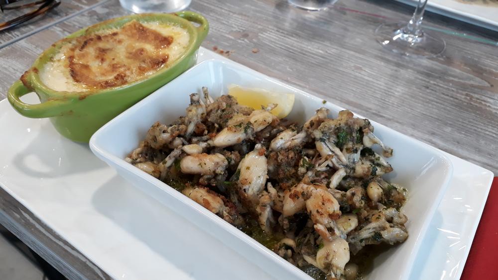 Spécialités Grenouilles cusinées comme en Dombes