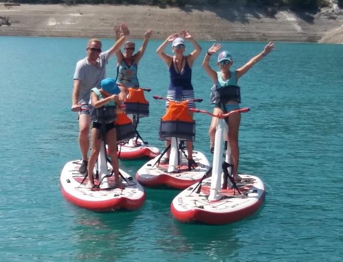 Randonnée Guidée en vélo sur l'eau