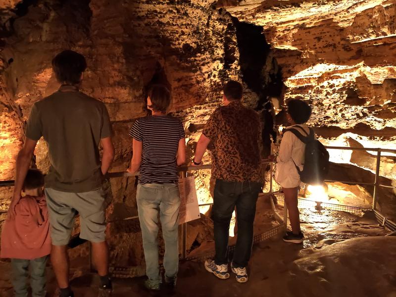 Visite de la grotte 