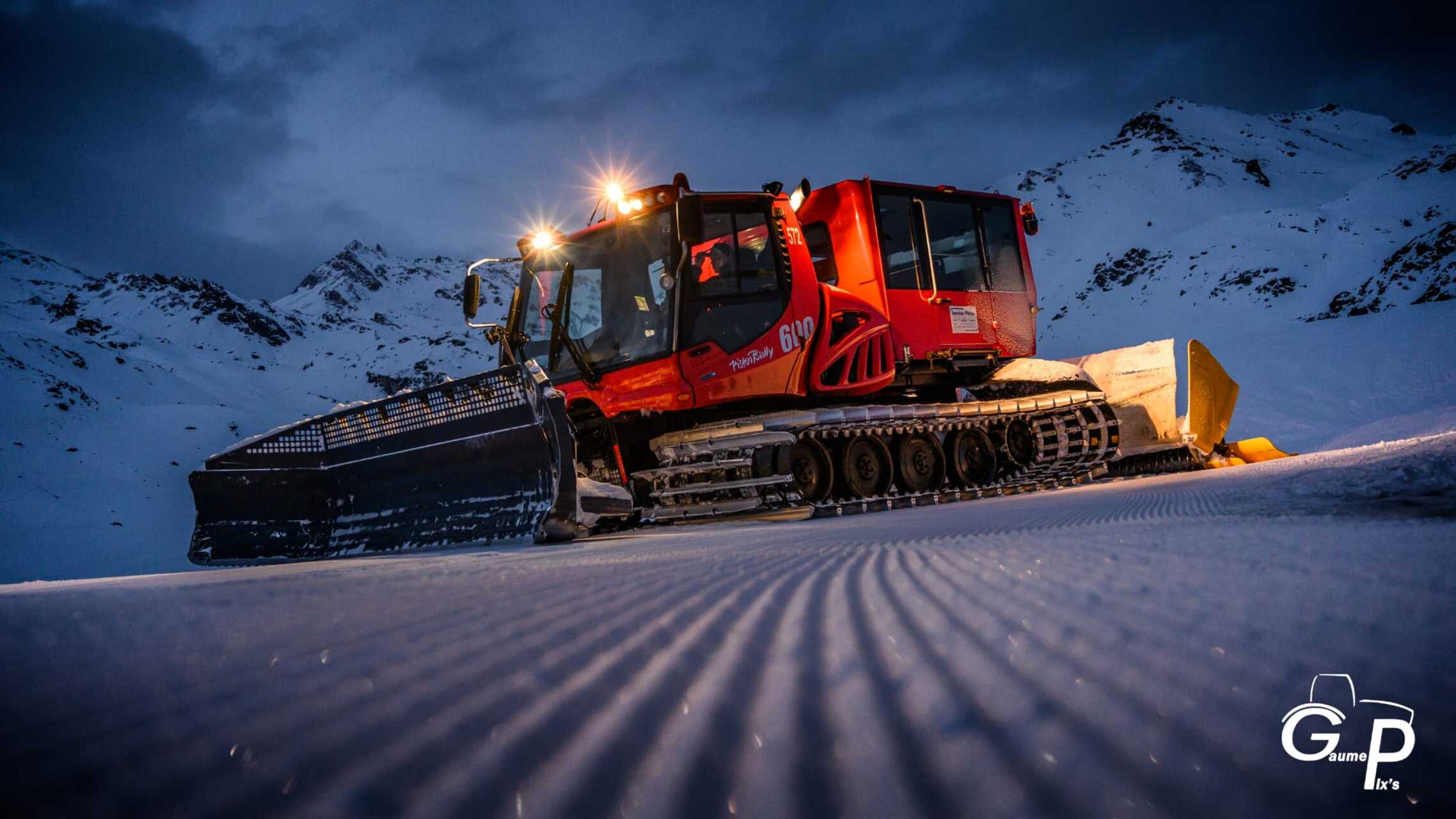 Balade en dameuse Val Thorens