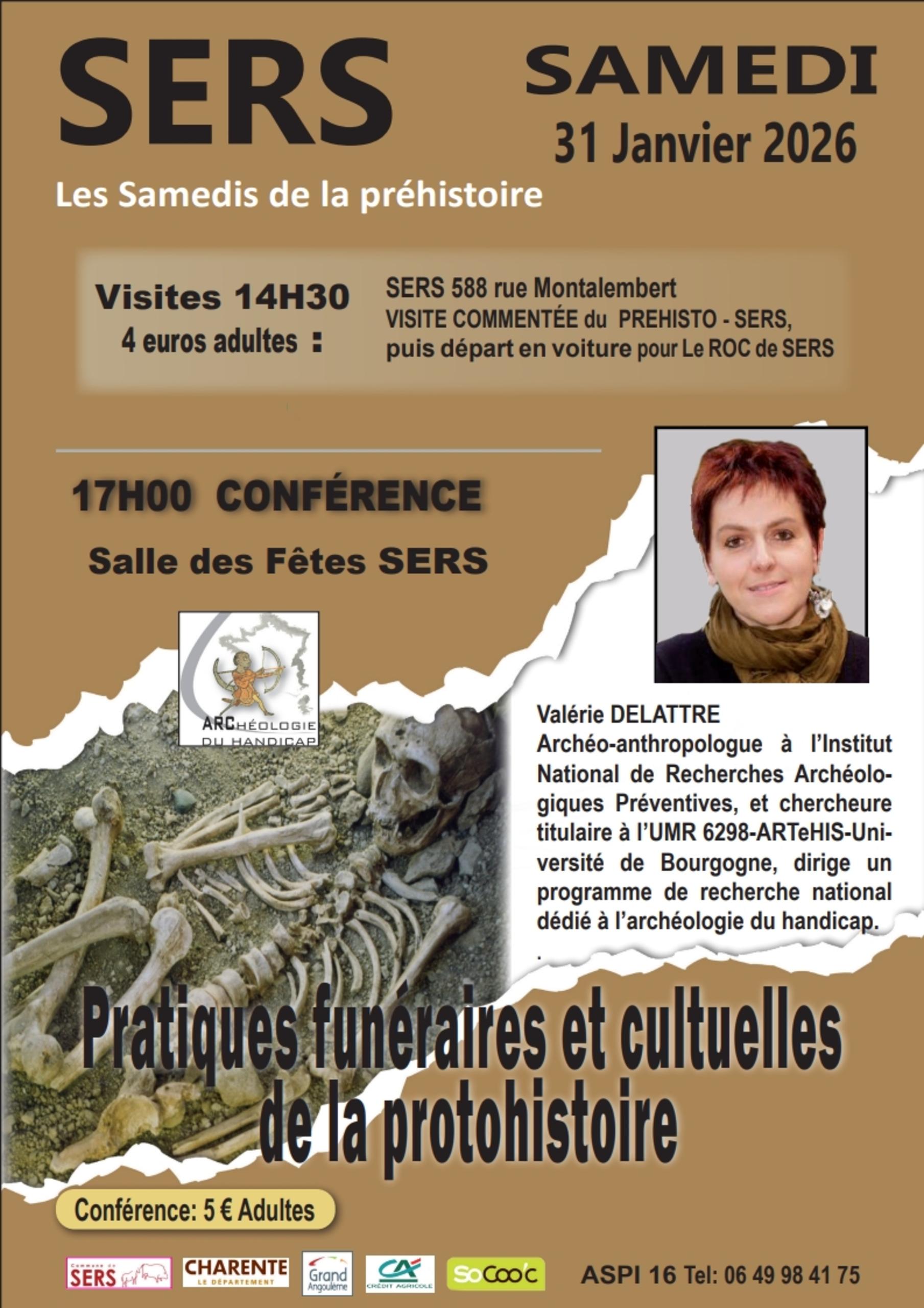 Les samedis de la préhistoire - Pratiques funéraires et cultuelles de la protohistoire