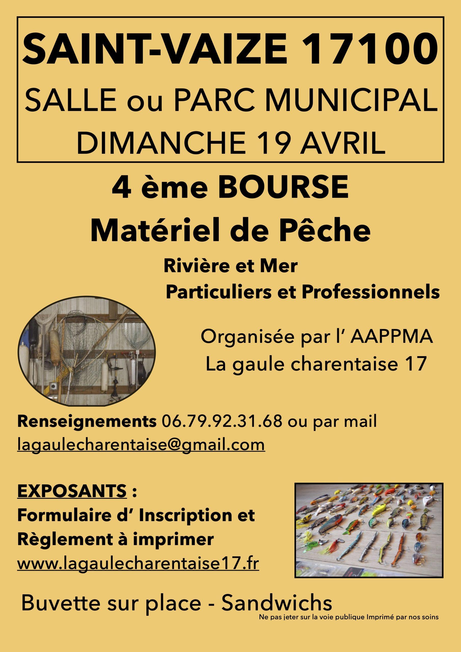 4ème Bourse matériel de pêche