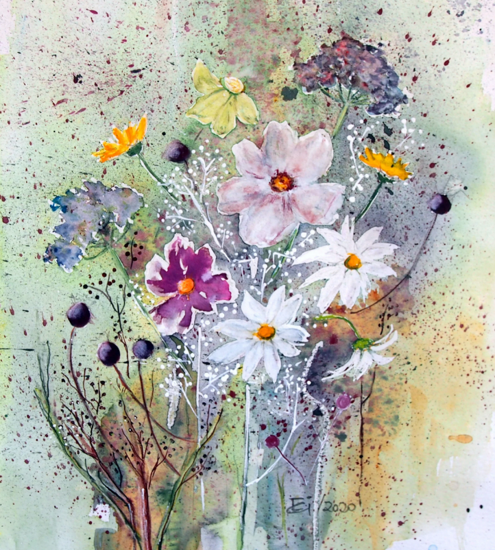 Aquarelle, d'Evelyne Clauss