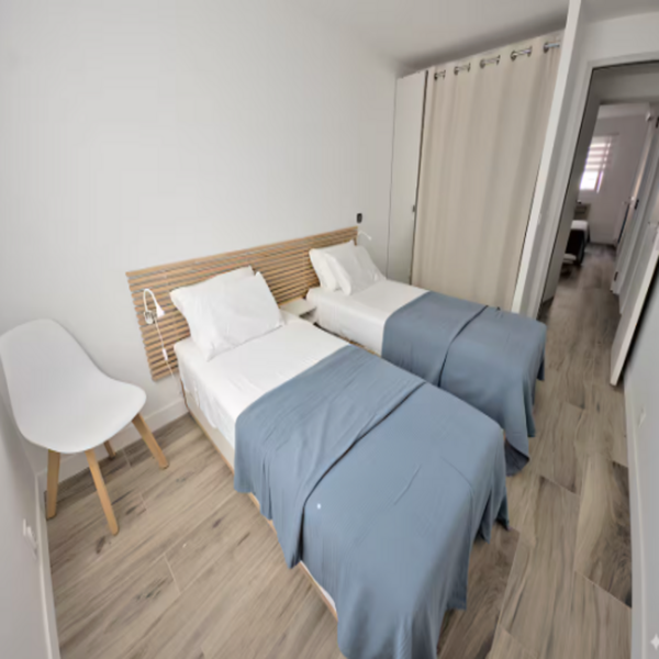 chambre 2 lits single