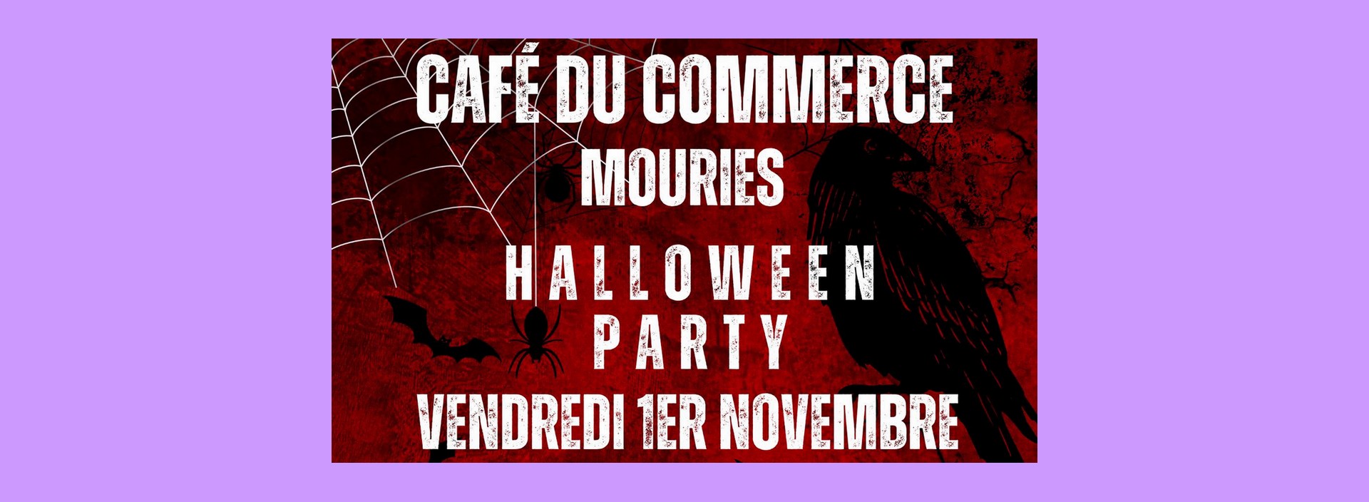 Halloween party au Café du Commerce Mouriès