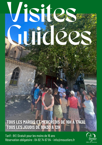 Visites guidées du village pour les individuels Du 1 sept au 31 oct 2024