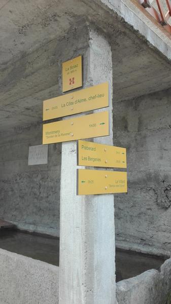 Sentier de la pomme vallée de la Plagne