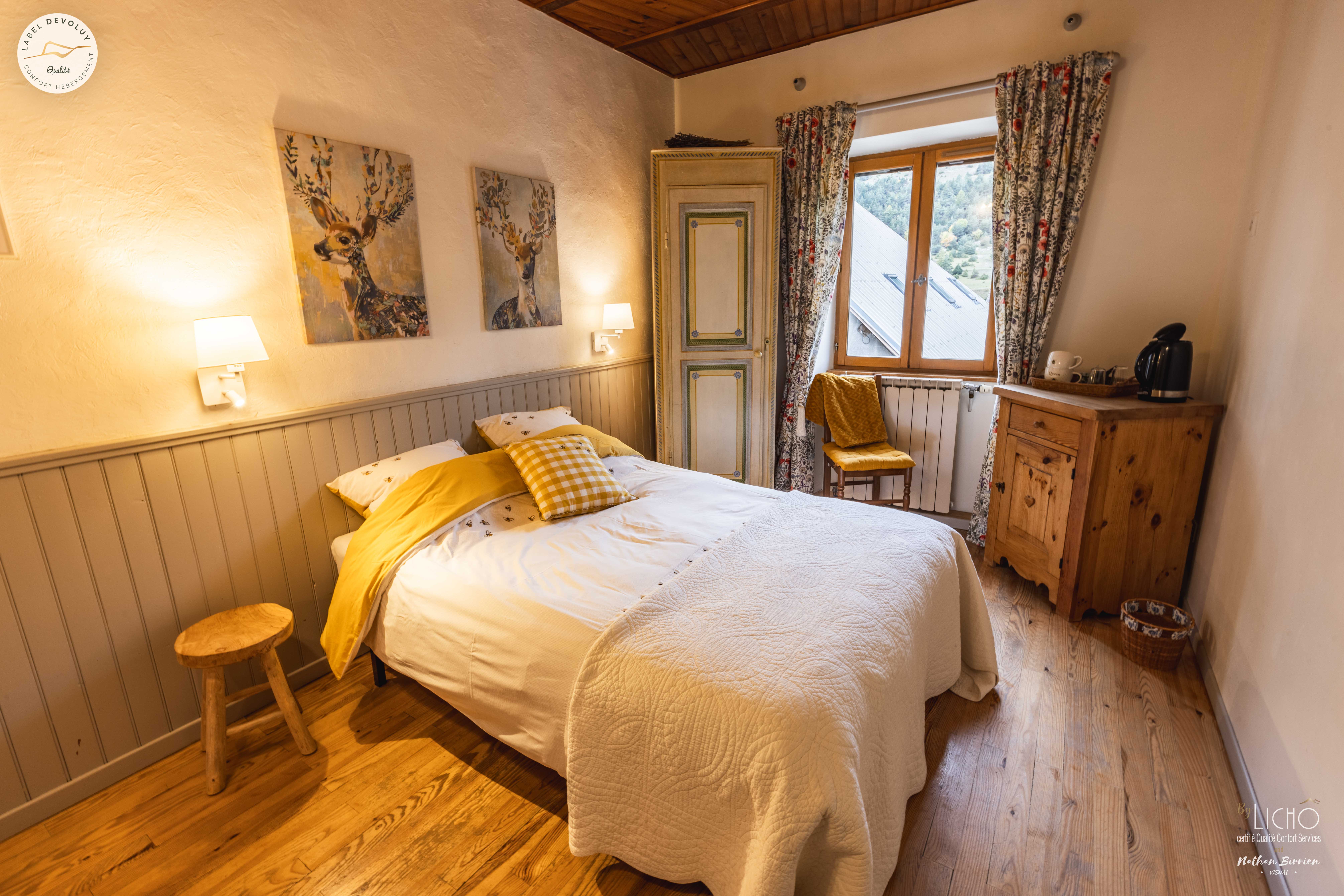 Une chambre de La Tourtette
