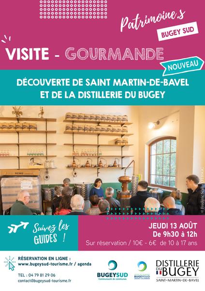 Visite gourmande : Saint Martin-de-Bavel et la Distillerie du Bugey