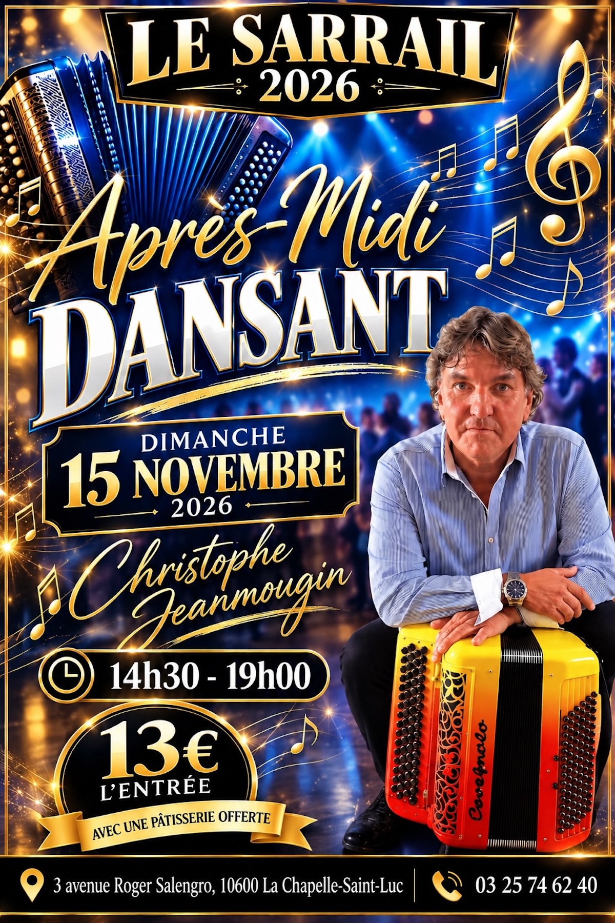 Après-midi dansant avec Christophe Jeanmougin