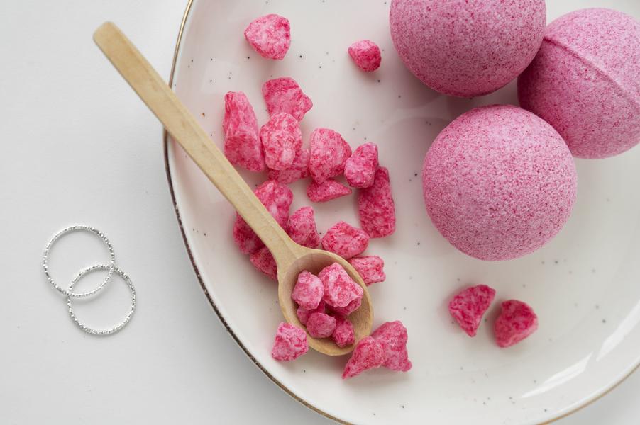 Atelier fabrication de boule de bain effervescente_Charlieu