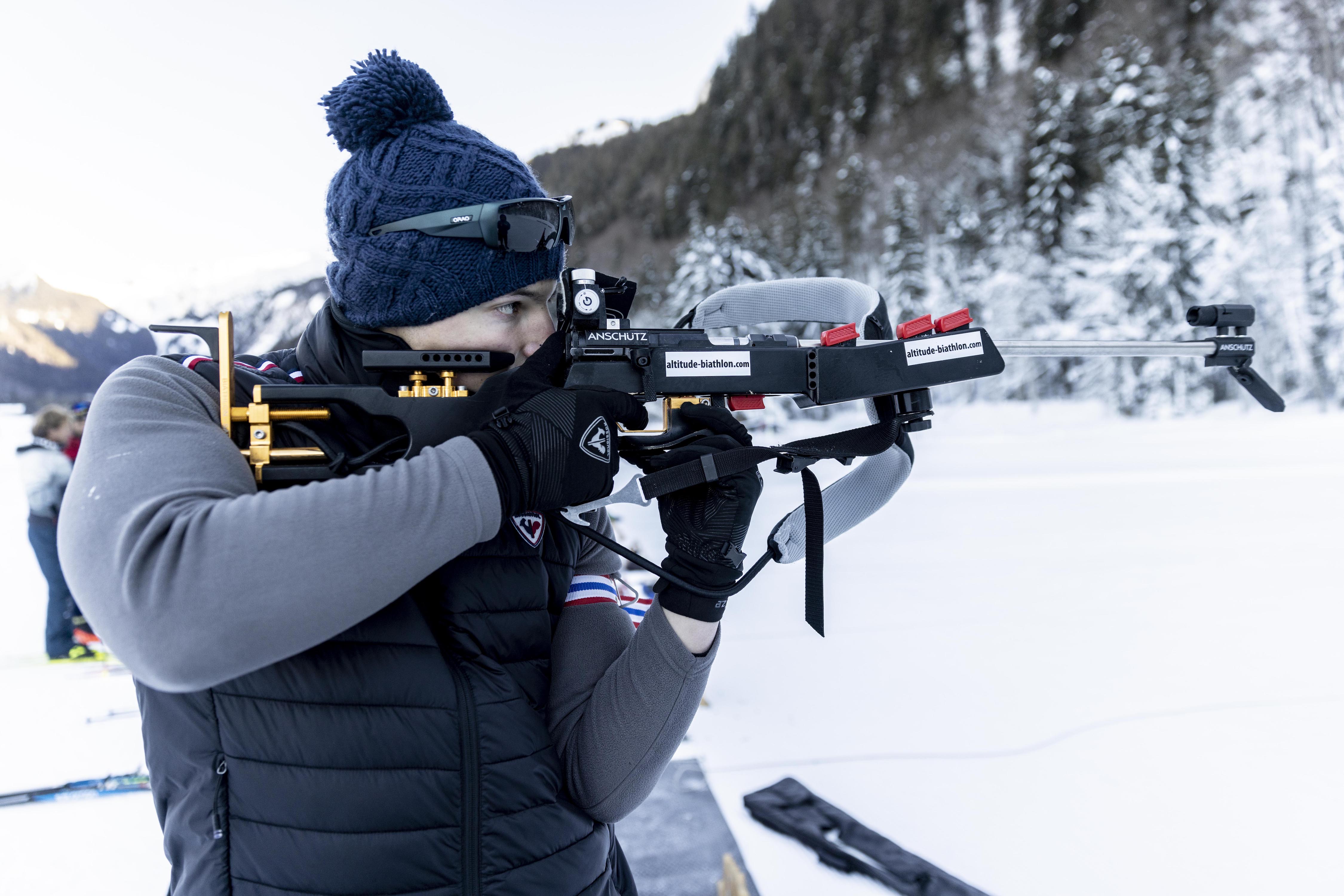 Tir de biathlon- Altitude Biathlon