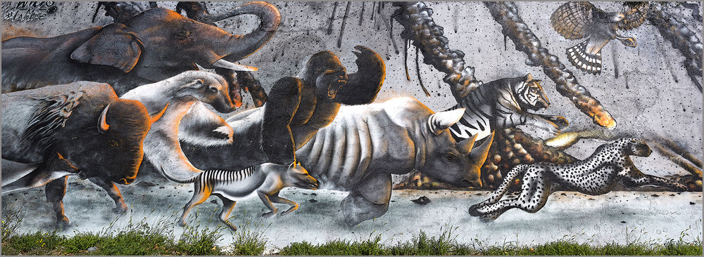 Parcours Street art Moûtiers