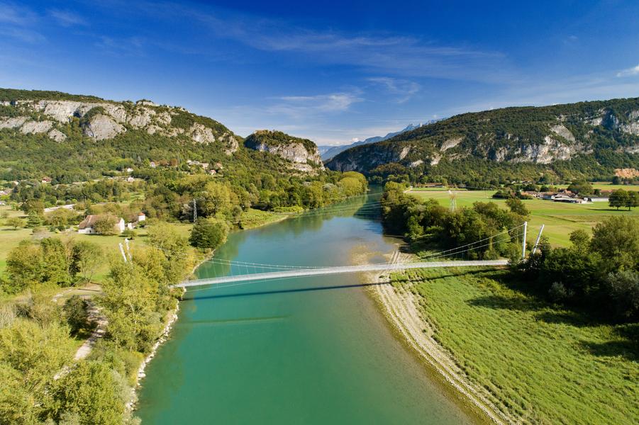 Circuit vélo : Les berges du Rhône_Belley