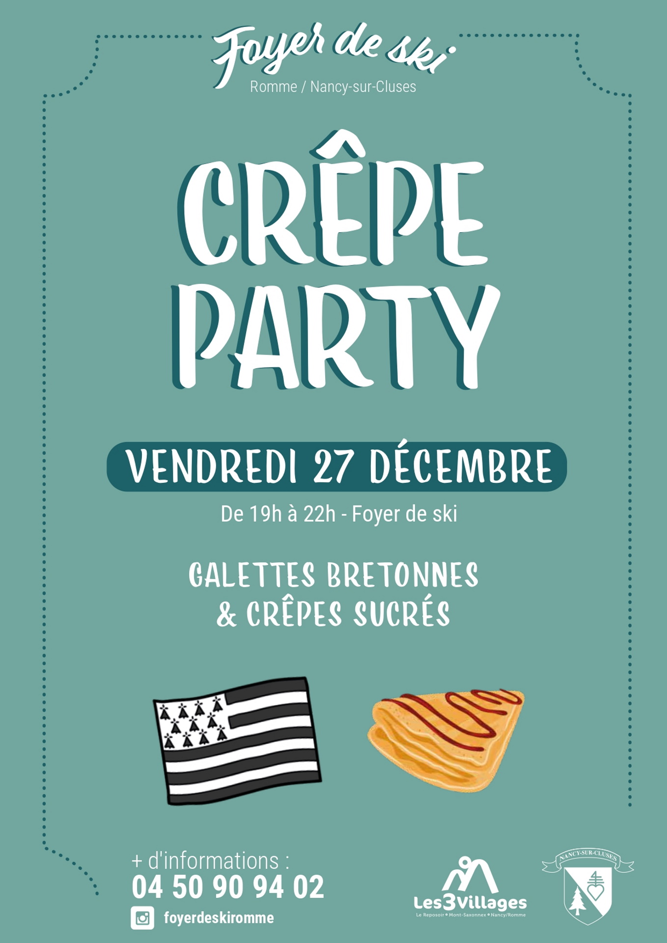 Crèpe party_Nancy-sur-Cluses