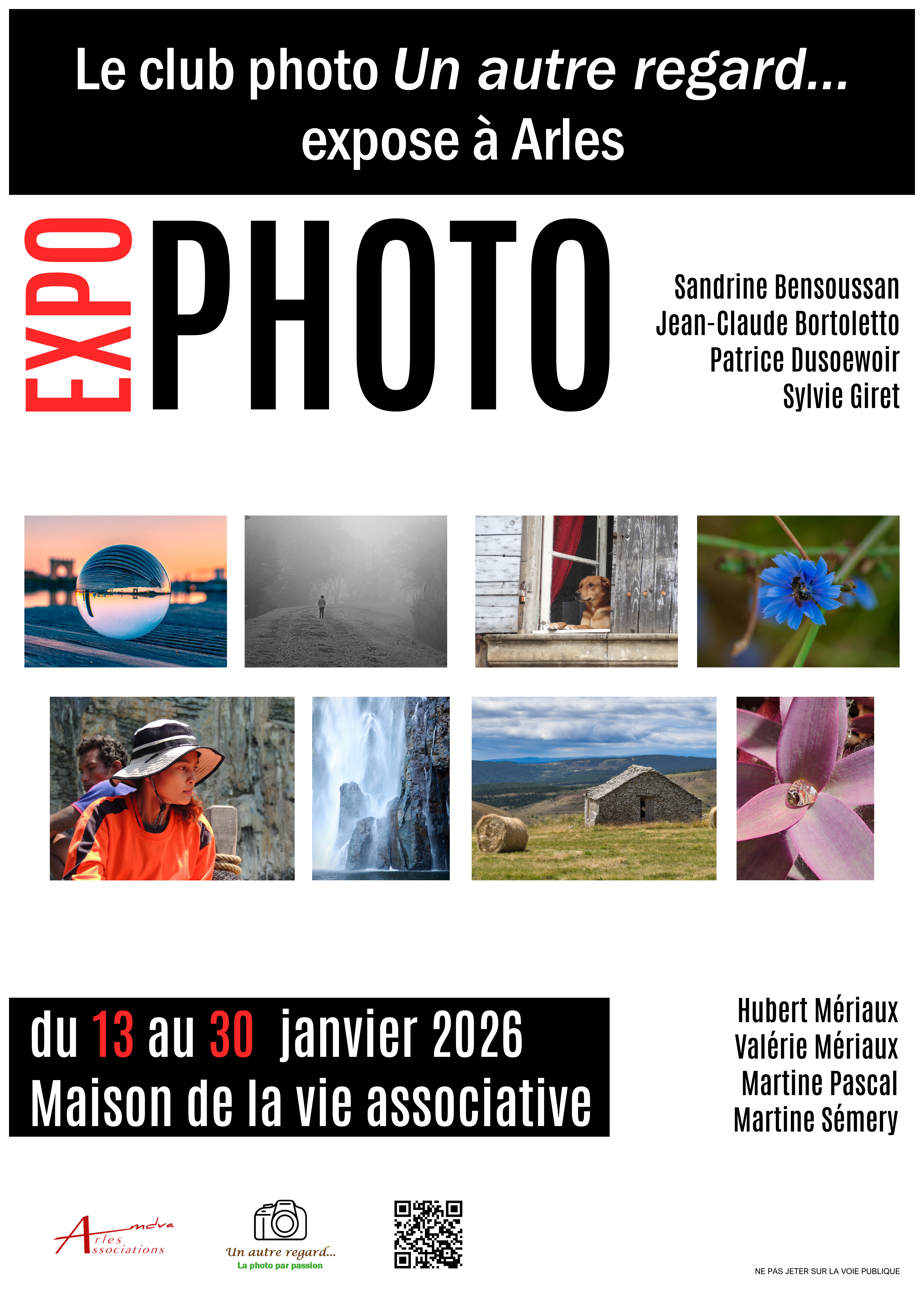 Exposition photo organisée par le club ‘Un autre regard…’