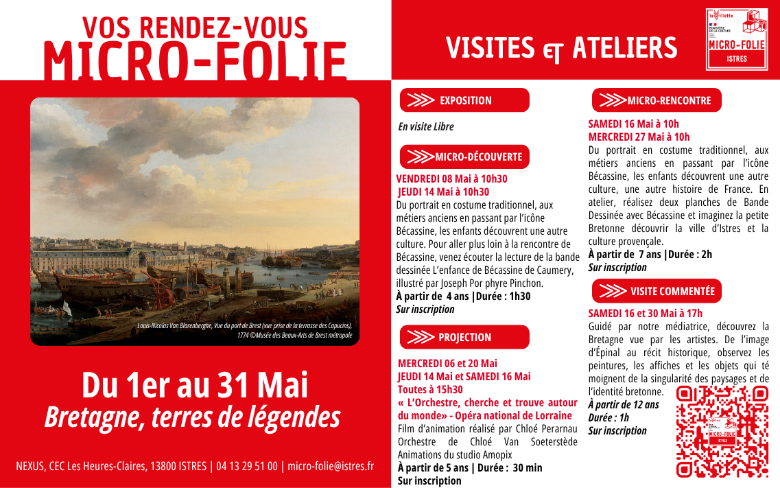 Exposition Micro-Folie "Bretagne, terres de légendes"