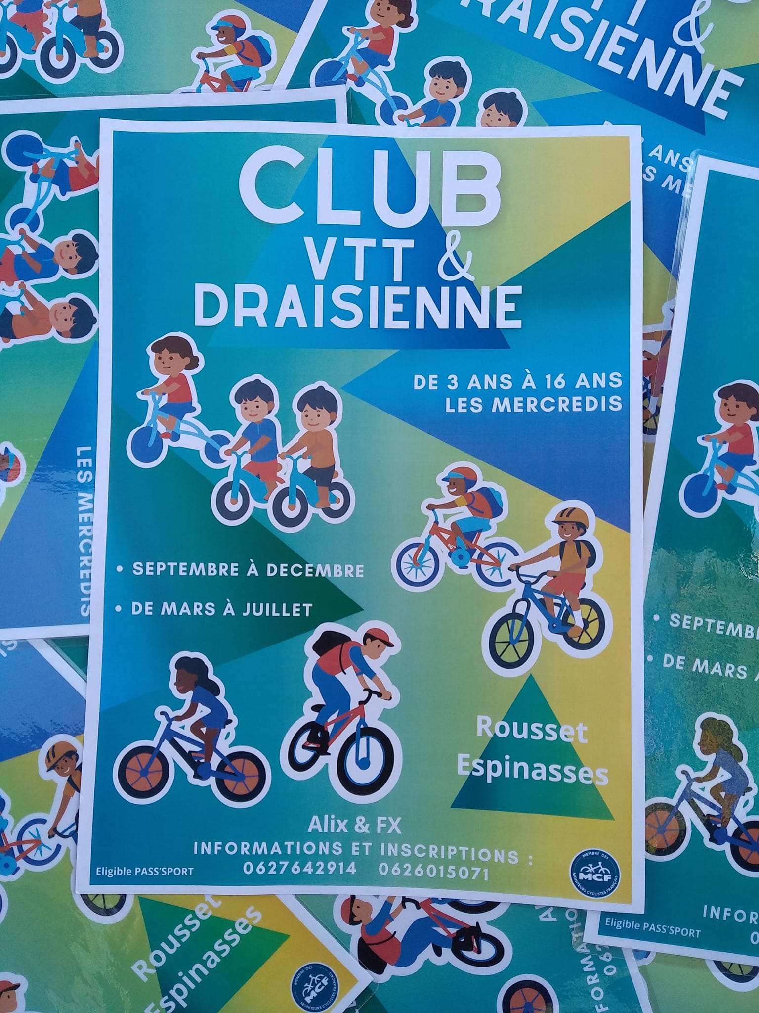 Club VTT et draisienne