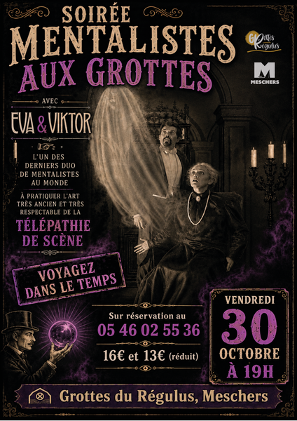 Soirée mentalistes aux Grottes