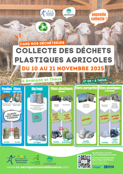 Collecte des déchets plastiques agricoles_CCSPVA - © Collecte des déchets plastiques agricoles_CCSPVA