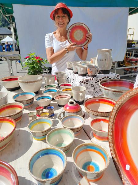 Au marché de AIME la Plagne 