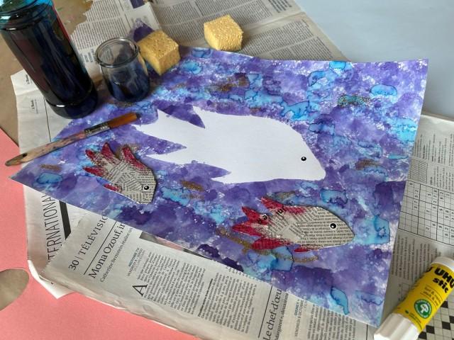 Création de l'atelier Sauve ton poisson 