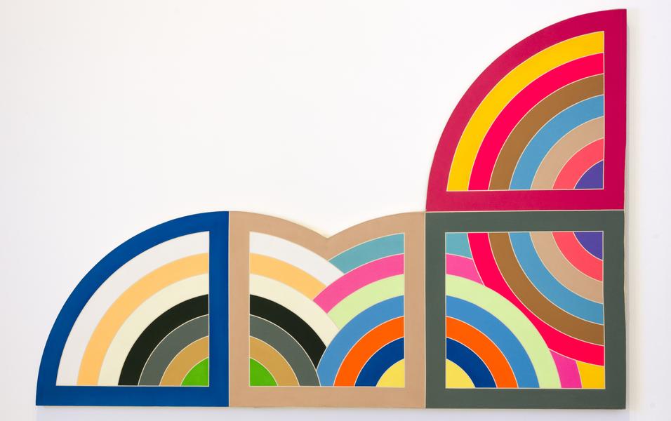 Frank Stella, Agbatana II, 1968 Collection MAMC+, inv. 73.1.1, Achat, 1973